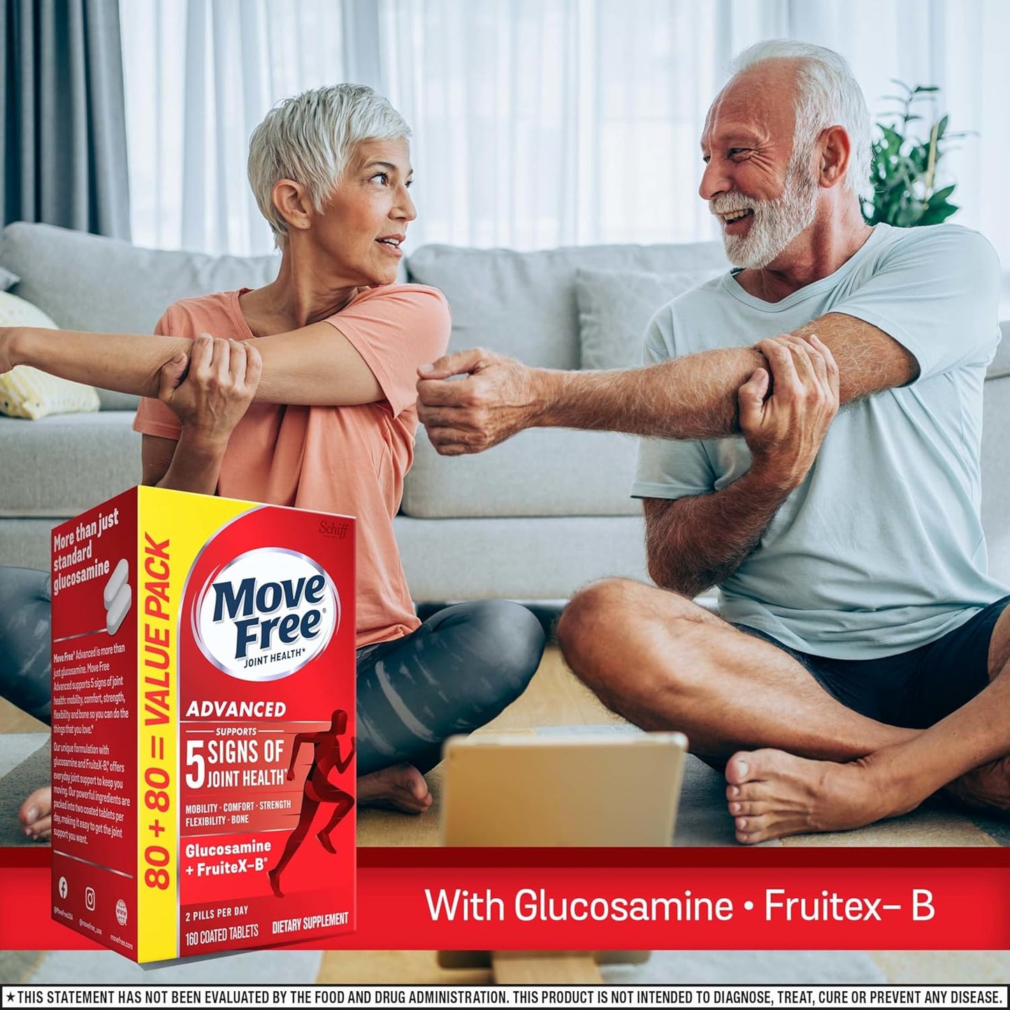 advanced-joint-support-supplement-with-glucosamine-chondroitin-calcium-fructoborate---promotes-mobility-comfort-strength-flexibility-bone-health---160-tablets-80-servings-2