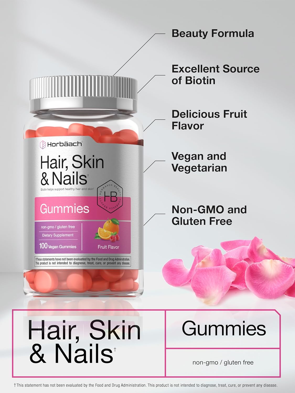 horbach-biotin-hair-skin-and-nails-gummies-100-count-fruit-flavored-vitamins-non-gmo-gluten-free-supplement-4