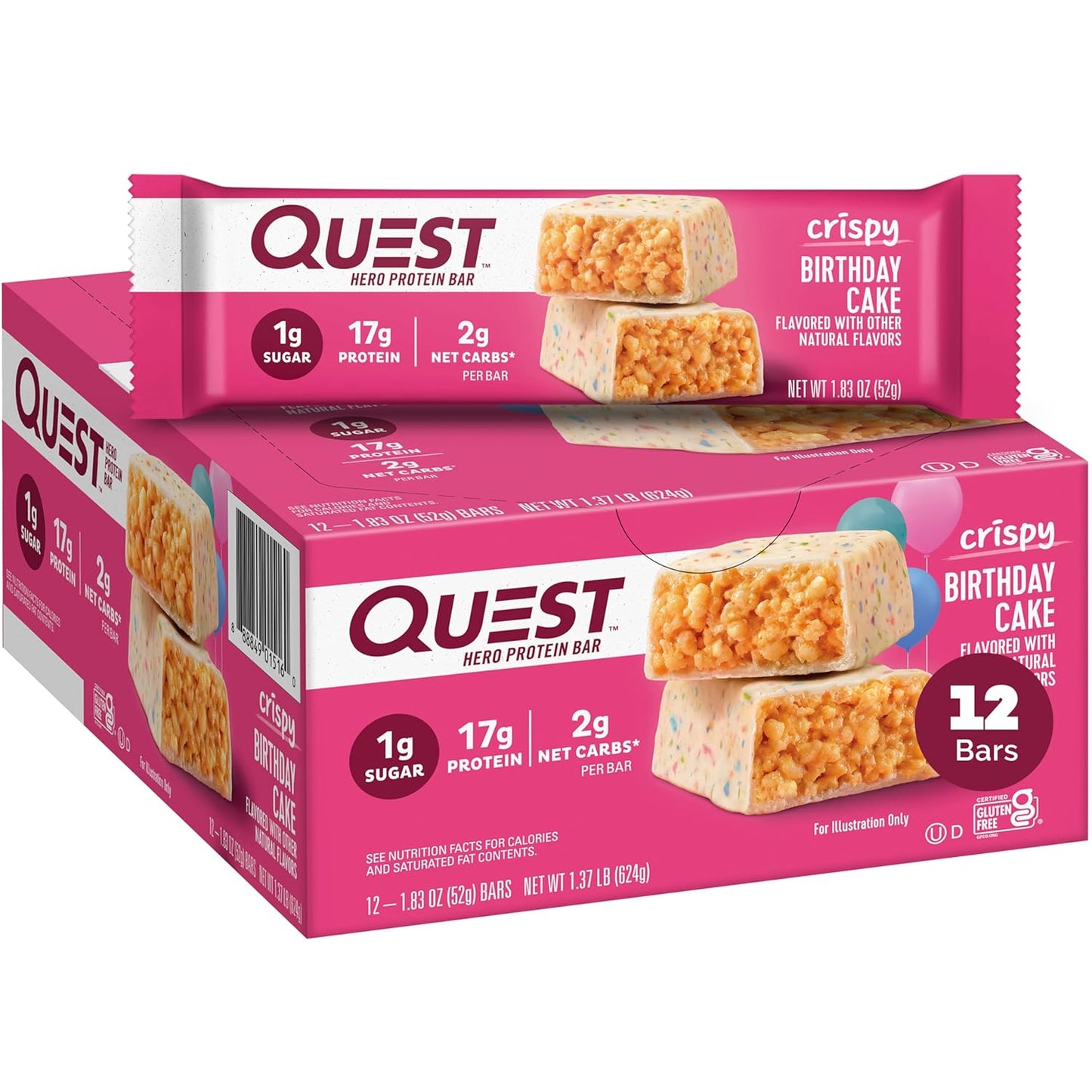 quest-nutrition-birthday-cake-protein-bar---high-protein-low-sugar-gluten-free-keto-friendly-snack---12-bars-1
