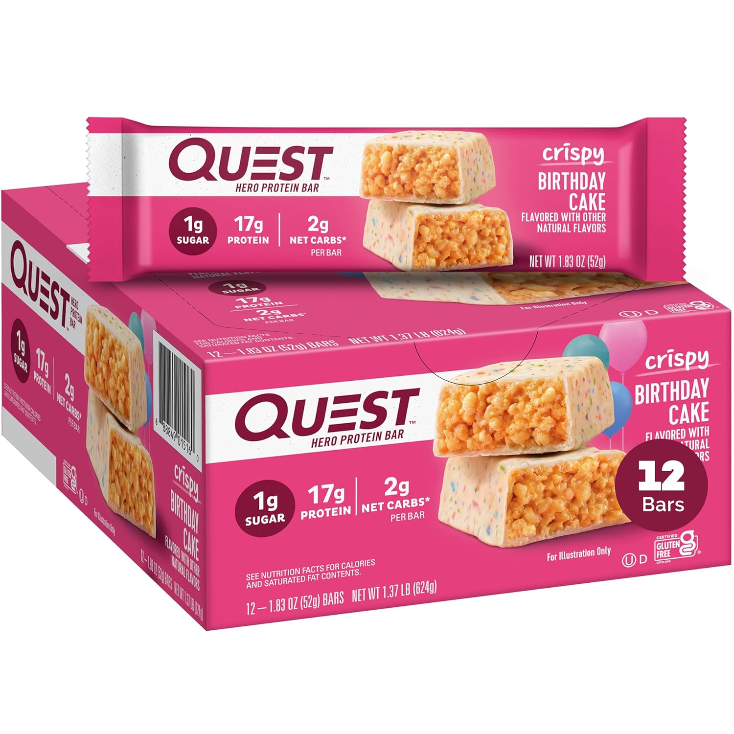 quest-nutrition-birthday-cake-protein-bar---high-protein-low-sugar-gluten-free-keto-friendly-snack---12-bars-1