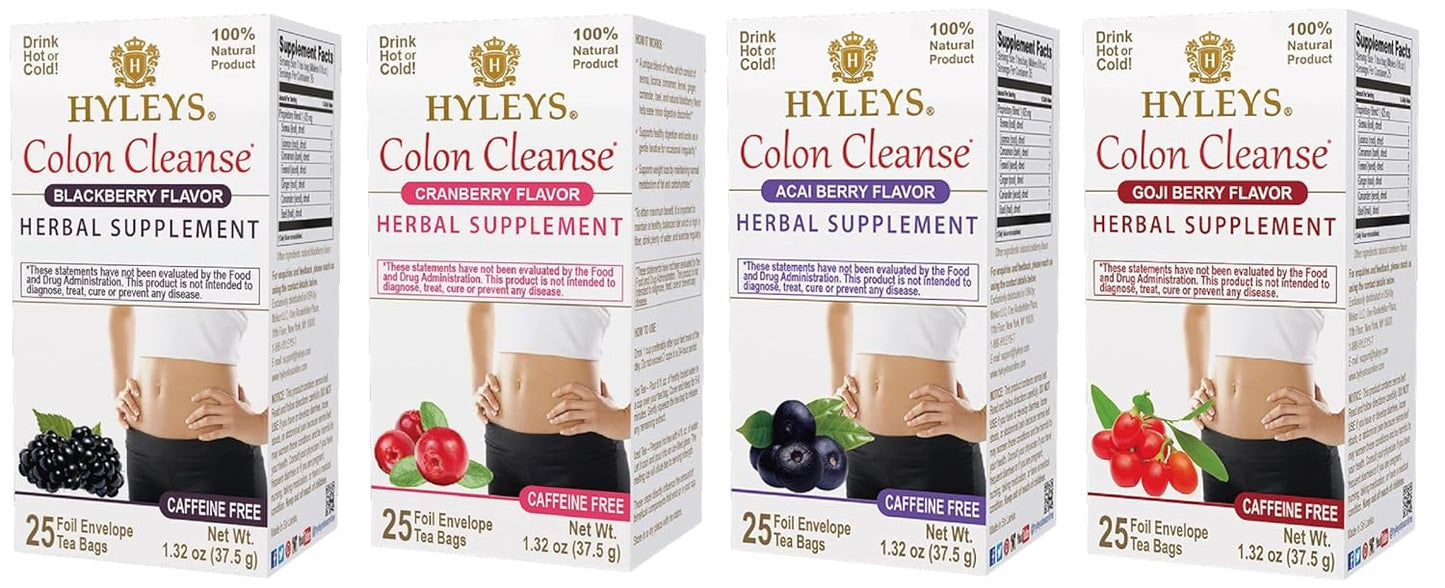 hyleys-colon-cleanse-tea-variety-pack---100-tea-bags-with-cranberry-blackberry-acai-berry-and-goji-berry-flavors-1