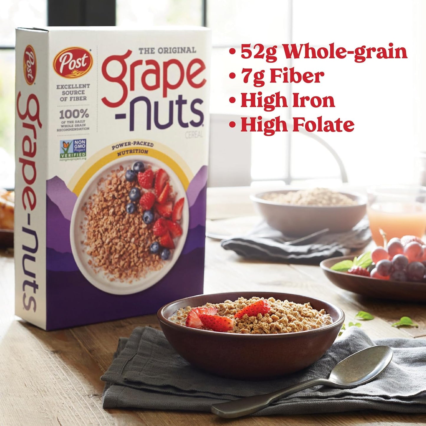 Post Grape-Nuts Cereal, 20.5 oz - Packed with Grapes and Nuts for a Delicious Breakfast Boost - Espot.com.au