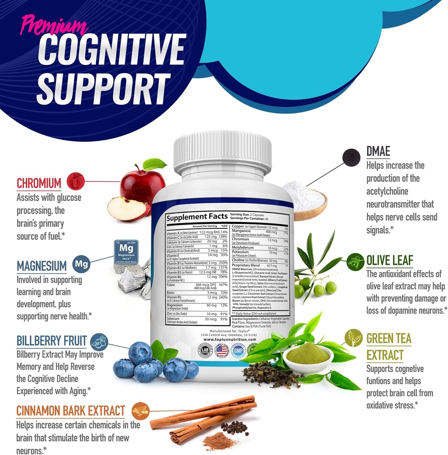 premium-nootropic-brain-supplement-with-dmae-bacopa-monnieri-and-l-glutamine---60-capsules-for-men-and-women---cognitive-nutrition-boost-4