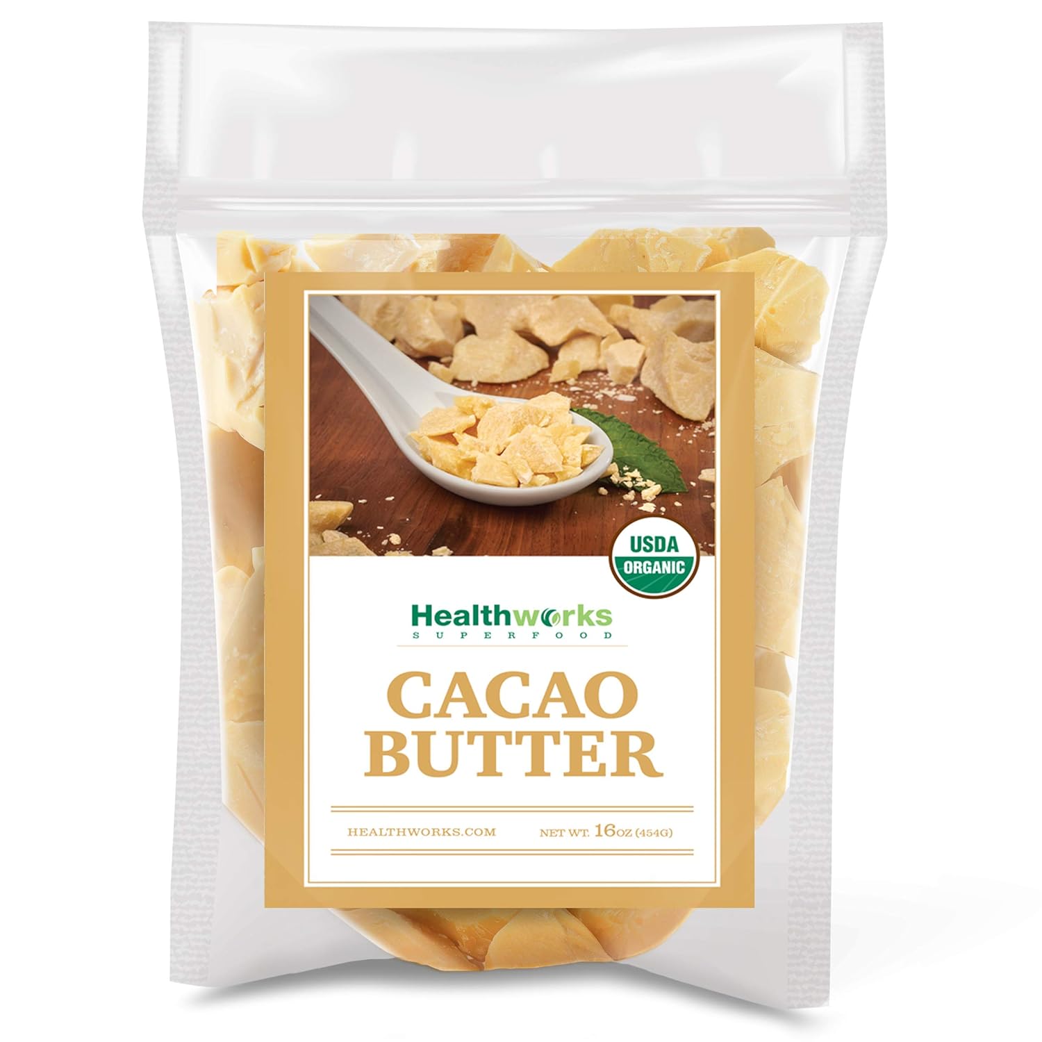 organic-16-oz-cacao-butter-from-peru---non-deodorized-cocoa-sugar-free-keto-vegan-superfood-antioxidant-rich-non-gmo-1