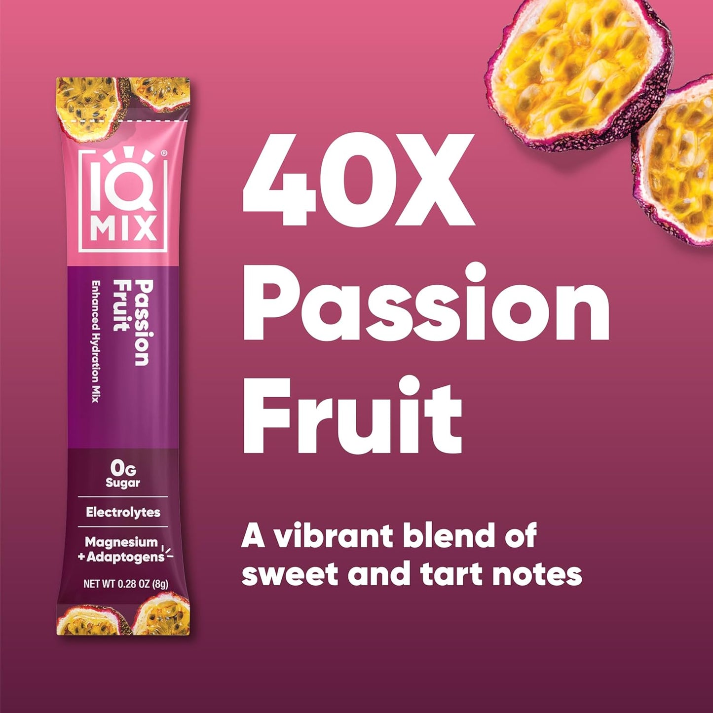 iqbar-iqmix-electrolyte-powder-packets---sugar-free-keto-hydration-supplement-with-lions-mane-magnesium-l-threonate-and-potassium-citrate---passion-fruit-flavor-40-count-3