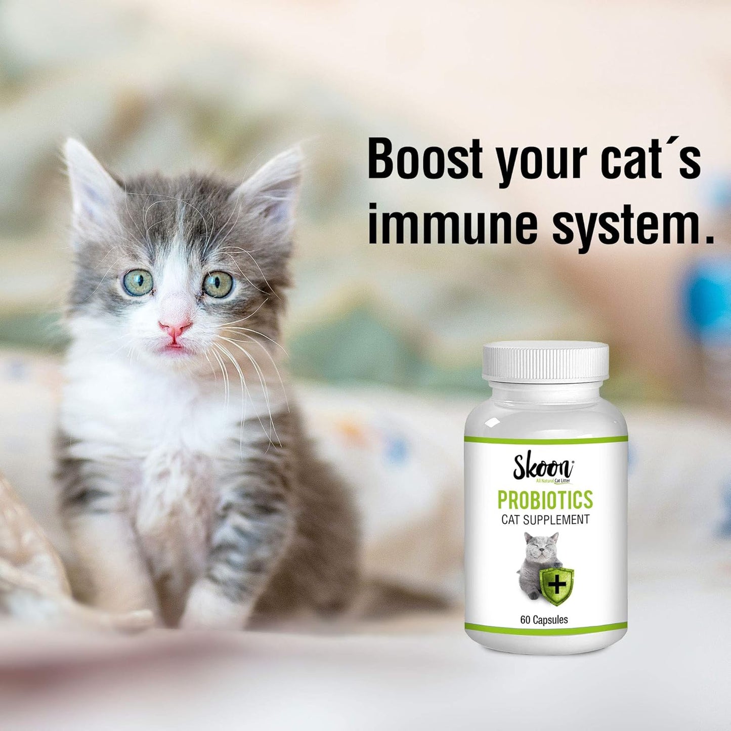60-capsules-of-skoon-probiotics-cat-supplement-with-chicken-tuna-flavors---enhances-gut-health-immunity-skin-and-odor-control-in-litterbox-4