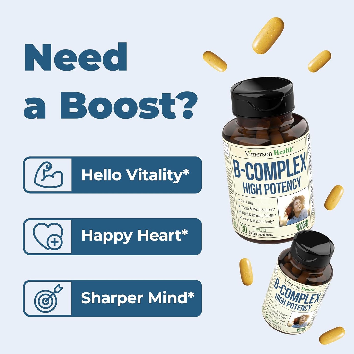 high-potency-vitamin-b-complex-with-b12-niacin-b2-b6-folic-acid-400mcg---energy-mood-support-for-men-women---immune-nervous-system-aid---one-a-day-supplement-by-vimerson-health-6