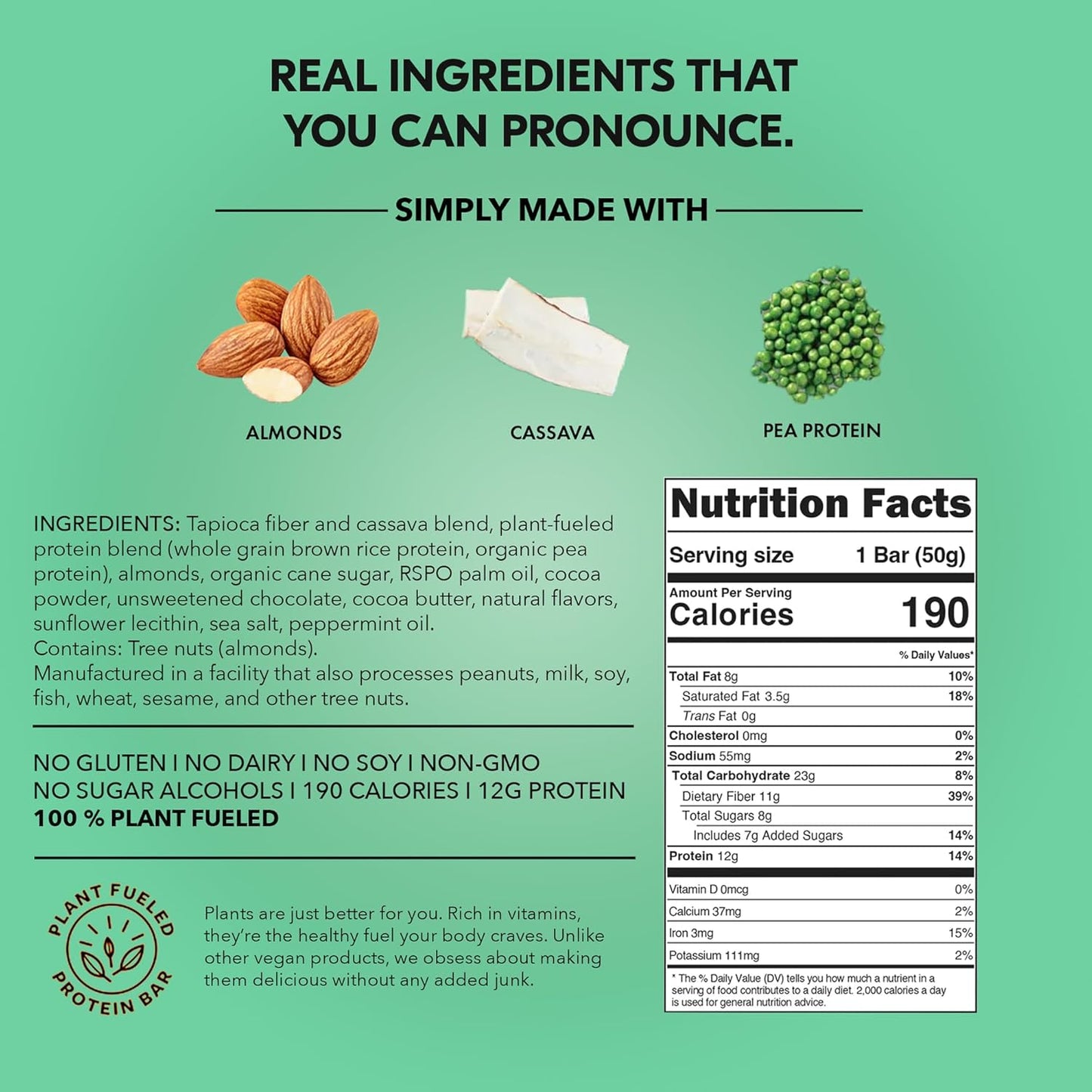 trubar-mint-to-be-chip-vegan-protein-bars---gluten-free-plant-based-high-fiber-dairy-free-low-fat-non-gmo-no-sugar-alcohols---12g-protein-13g-fiber---healthy-snack-bars---12-count-pack-4