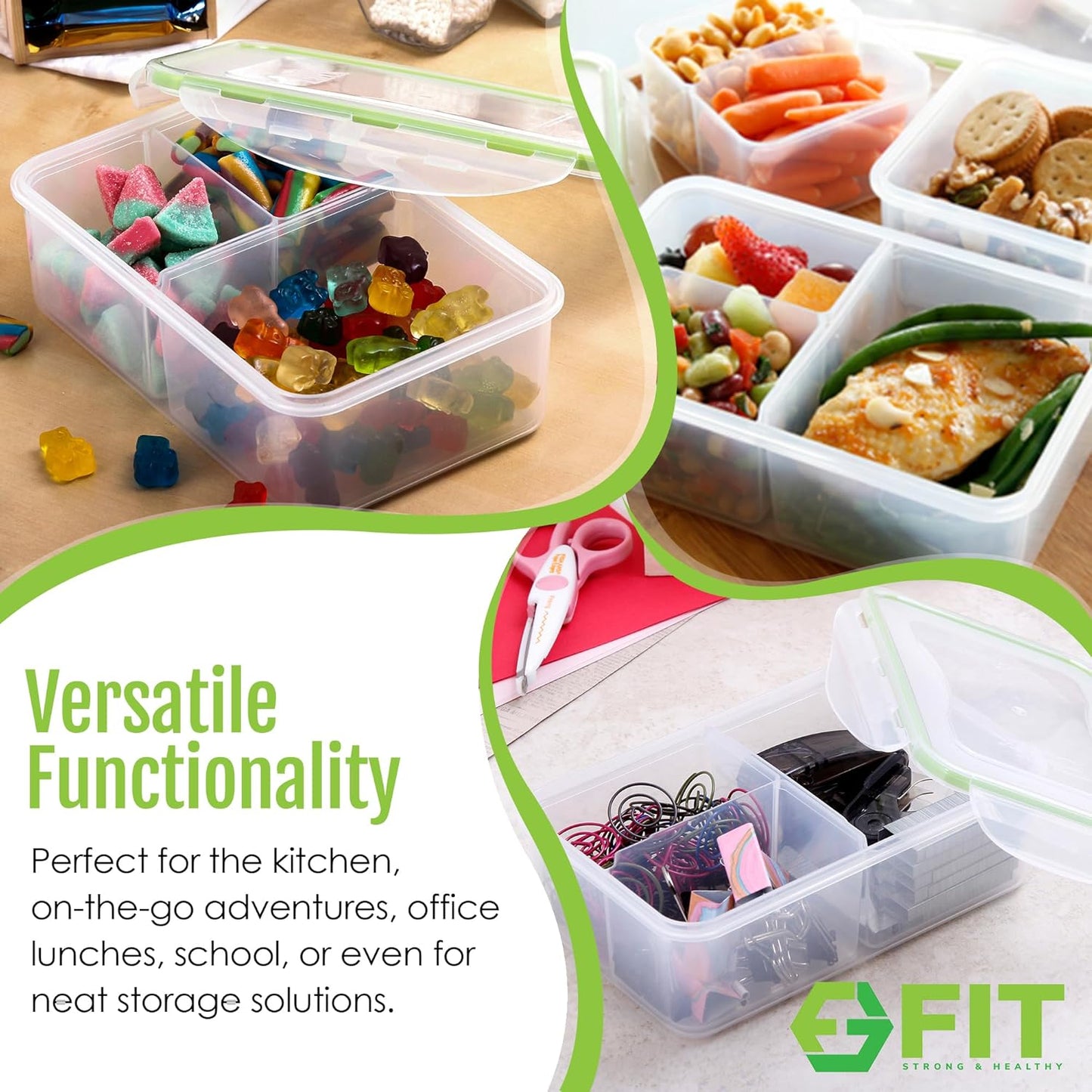 bundle-of-7-glass-meal-prep-containers-with-compartments---microwave-freezer-dishwasher-safe---fit-strong-healthy-bento-box-kit-9