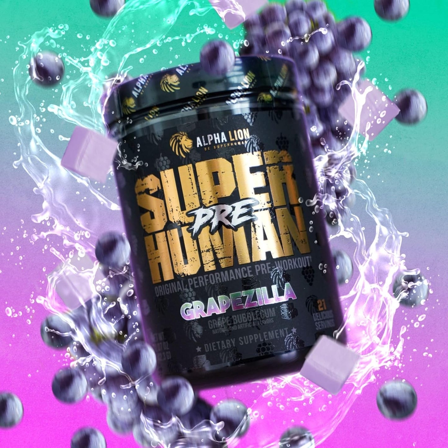 superhuman-pre-workout-powder-with-beta-alanine-tri-source-caffeine-for-energy-focus-and-pump---grapezilla-21-servings-9