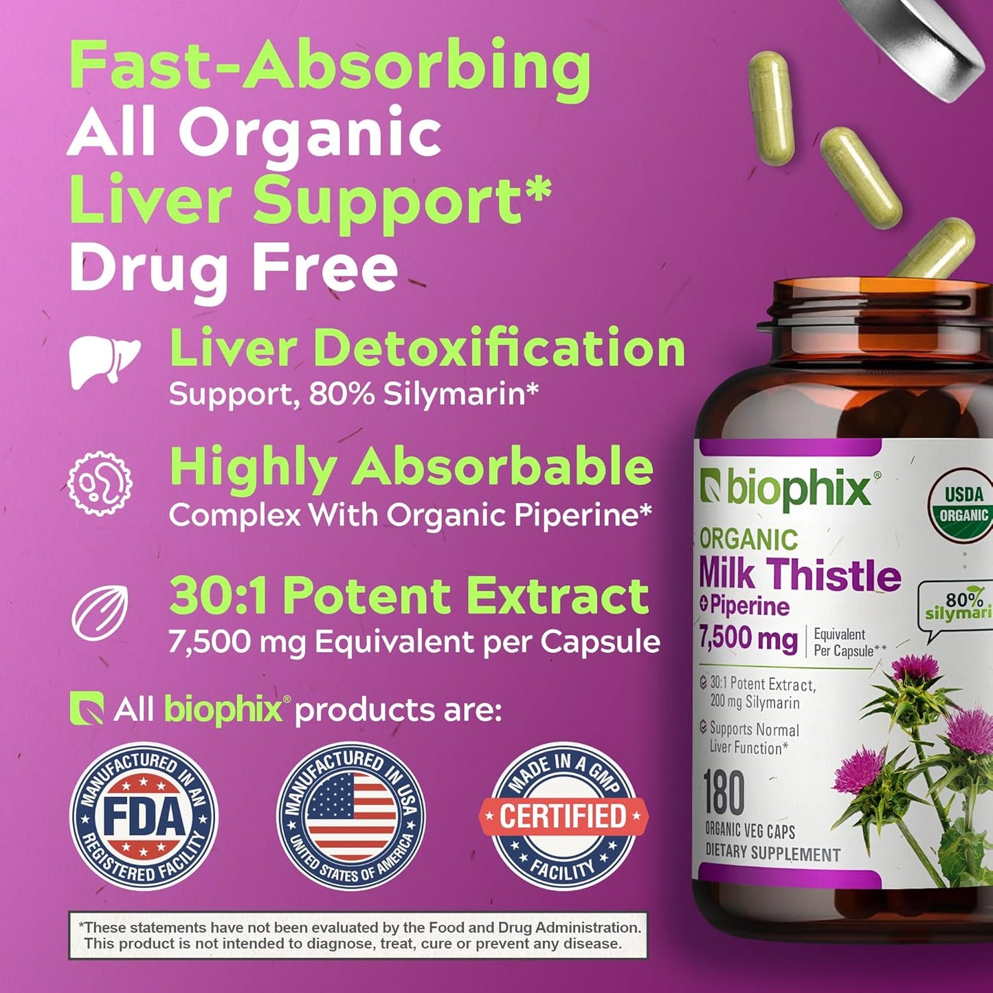 organic-milk-thistle-supplement-7500mg-with-piperine---liver-detox-support---antioxidant-formula---detoxification-support---180-veggie-capsules-5