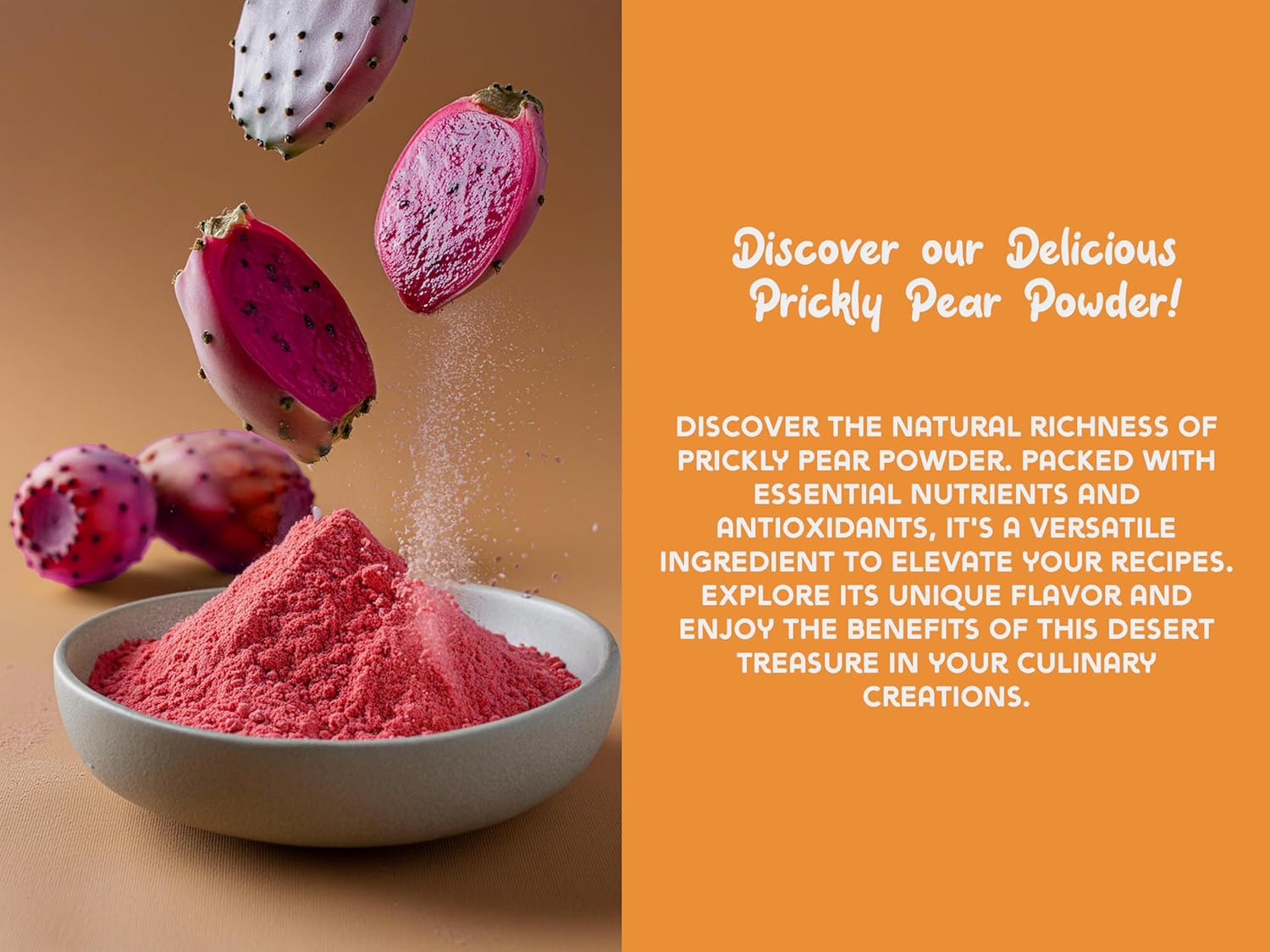 freeze-dried-prickly-pear-powder---all-natural-cocktail-mix-smoothie-tea-mix---105-oz-75-servings---ideal-stocking-stuffers-6