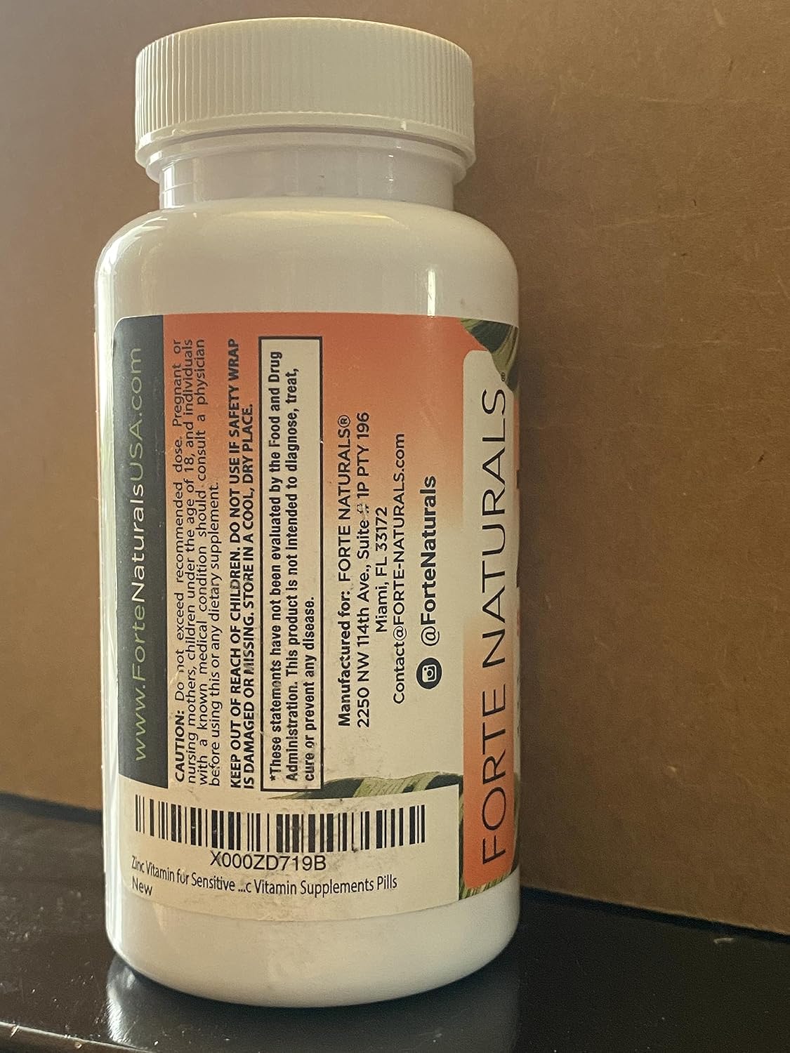 forte-naturals-50mg-zinc-supplements-100-tablets---sensitive-stomach-formula-daily-vegan-vitamins-for-adults-non-gmo-easy-to-swallow-tablets-13