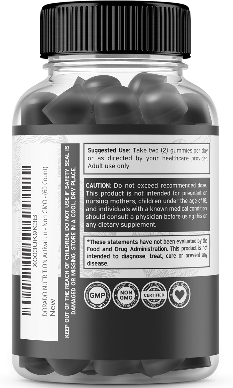 dorado-nutrition-detox-gummies-bundle---tart-cherry-celery-seed-activated-charcoal-90-gummies-7