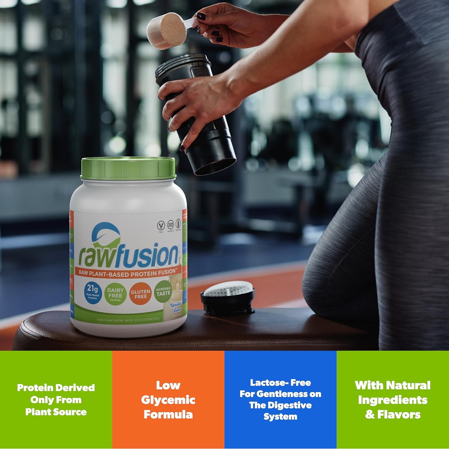 san-rawfusion-vegan-protein-powder-vanilla-bean---30-servings-21g-plant-based-protein-low-net-carbs-non-dairy-gluten-free-soy-free-kosher-non-gmo-206lbs---top-quality-vegan-protein-powder-with-vanilla-flavor-4