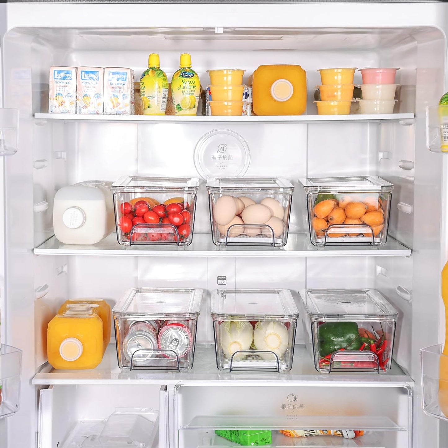 clear-plastic-stackable-fridge-organizer-drawers-with-lids-4-pack---refrigerator-bathroom-kitchen-undersink-storage-organizers-3