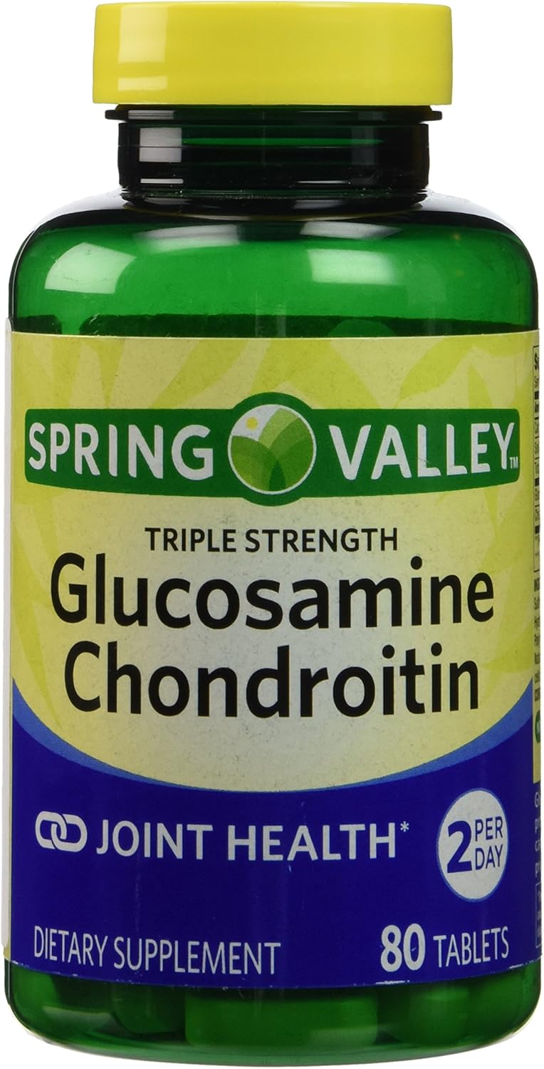 spring-valley-triple-strength-glucosamine-chondroitin-tablets-80-count-bottle---joint-health-and-support-supplement-for-flexibility-and-comfort-1