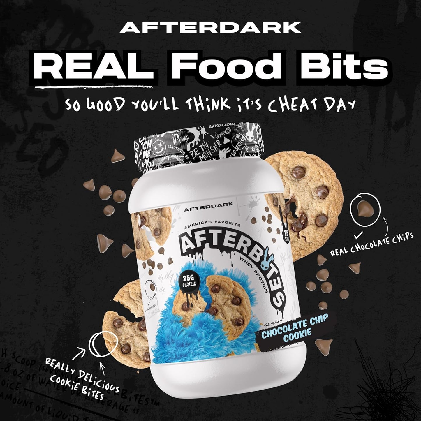 afterbites-whey-protein-powder---25g-protein-45g-bcaas-easy-dissolving-no-artificial-colors-isolate-protein---26-servings-chocolate-chip-cookie-flavor-4