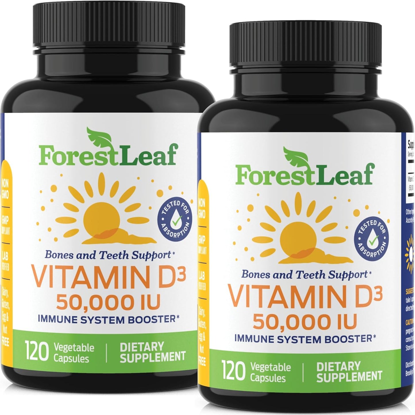 forestleaf-vitamin-d3-50000-iu-weekly-supplement-capsules-for-bone-teeth-immune-support---easy-swallow-pure-d3---120-count-2-pack-9