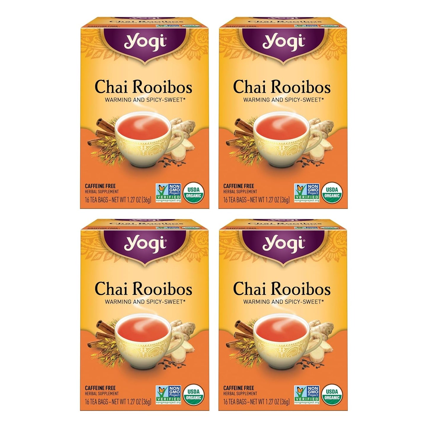 spiced-organic-rooibos-chai-tea-bags---64-bags-total---antioxidant-rich-caffeine-free---blend-of-cardamom-cinnamon-ginger-and-clove-1