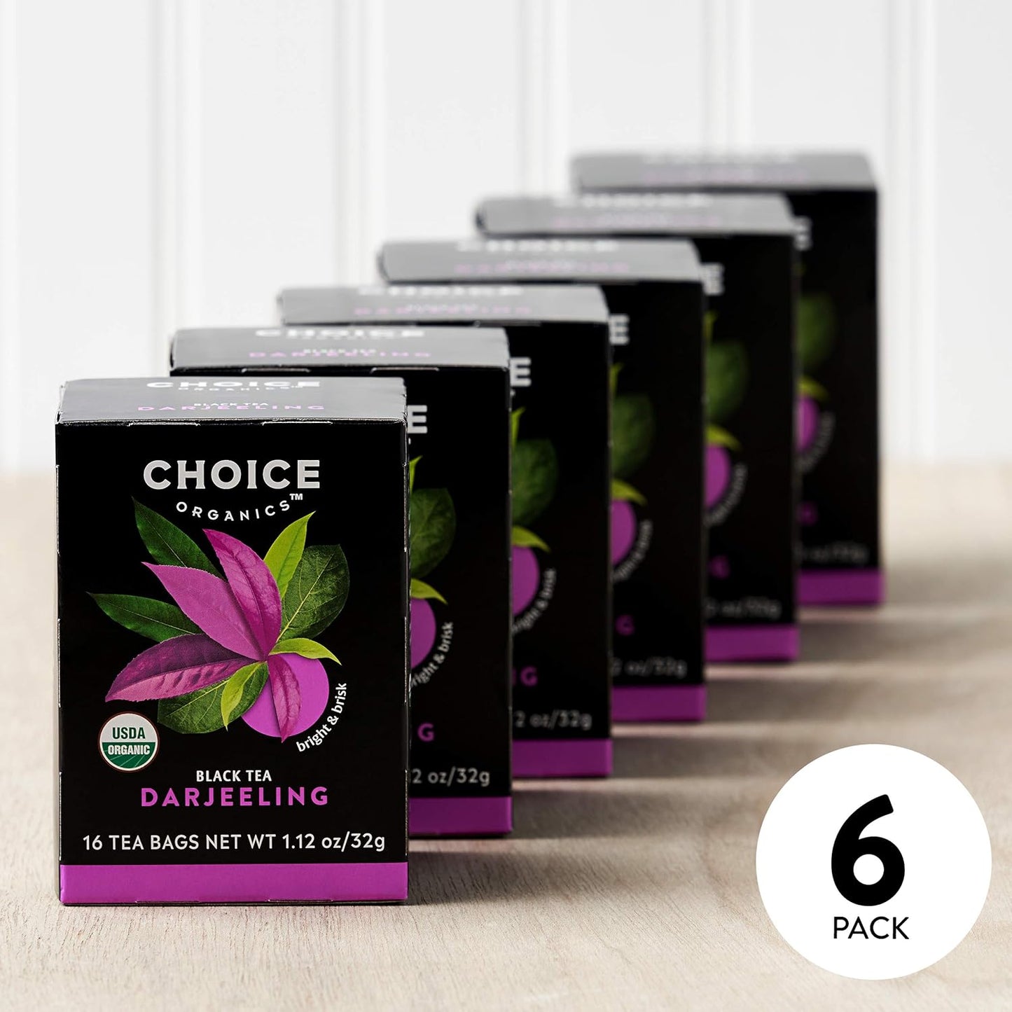 organic-darjeeling-tea-6-pack---fair-trade---compostable---contains-caffeine---96-black-tea-bags---choice-organic-teas-5