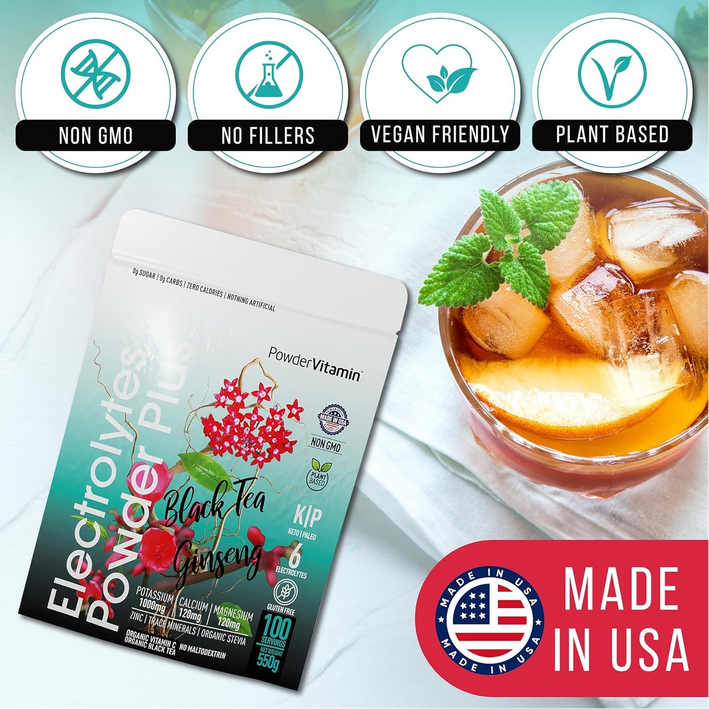 black-tea-ginseng-electrolyte-powder---100-servings-keto-friendly-sugar-free-hydration-powder-with-pink-himalayan-salt-vitamin-electrolytes---1000mg-potassium-120mg-calcium-120mg-magnesium-2