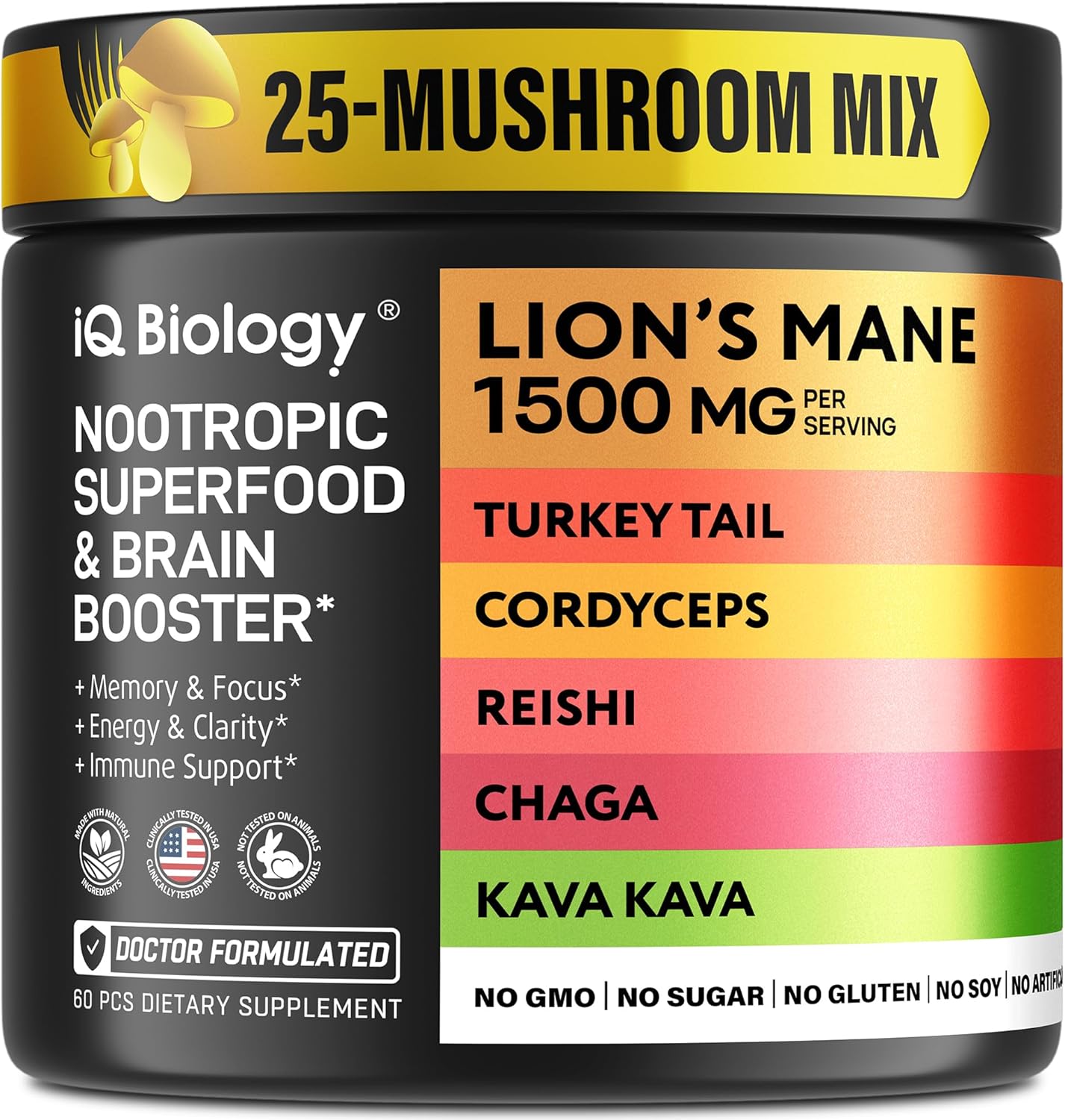 organic-nootropic-mushroom-supplement-with-kava-kava-root-cordyceps-lions-mane-reishi---energy-vitamins-for-women---ashwagandha-magnesium---60-capsules-1