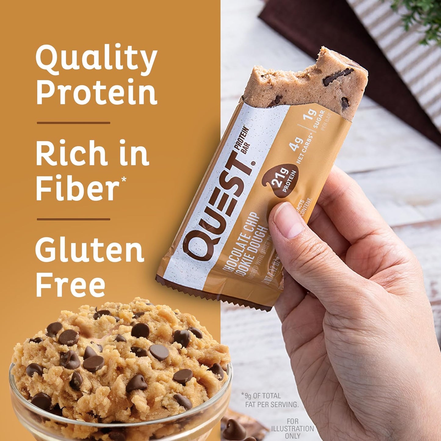quest-nutrition-chocolate-chip-cookie-protein-bars---21g-protein-low-sugar-keto-gluten-free---12-count-pack-3
