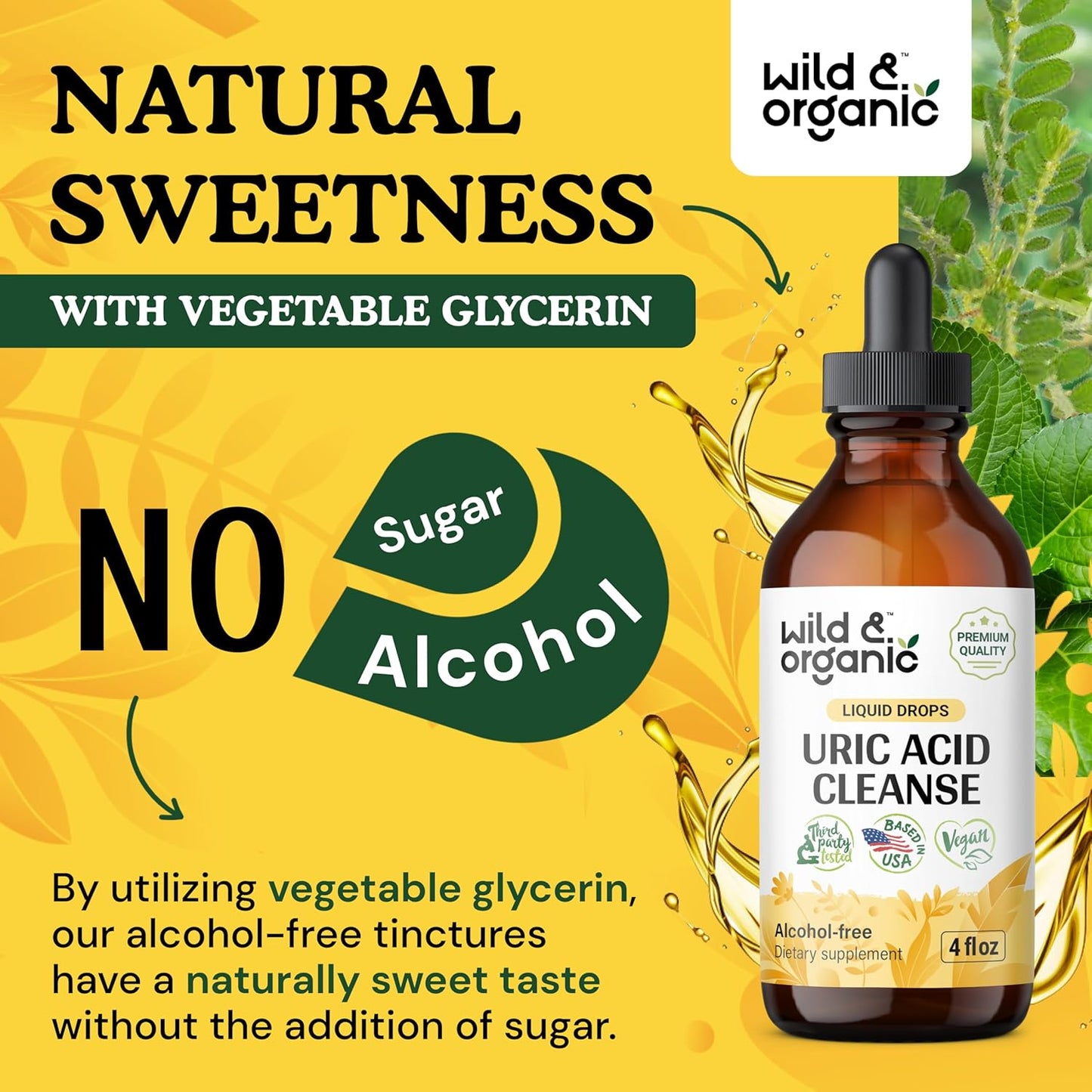 organic-uric-acid-cleanse-liquid-drops-with-tart-cherry-turmeric---vegan-supplement---alcohol-sugar-free-tincture---4-fl-oz-6