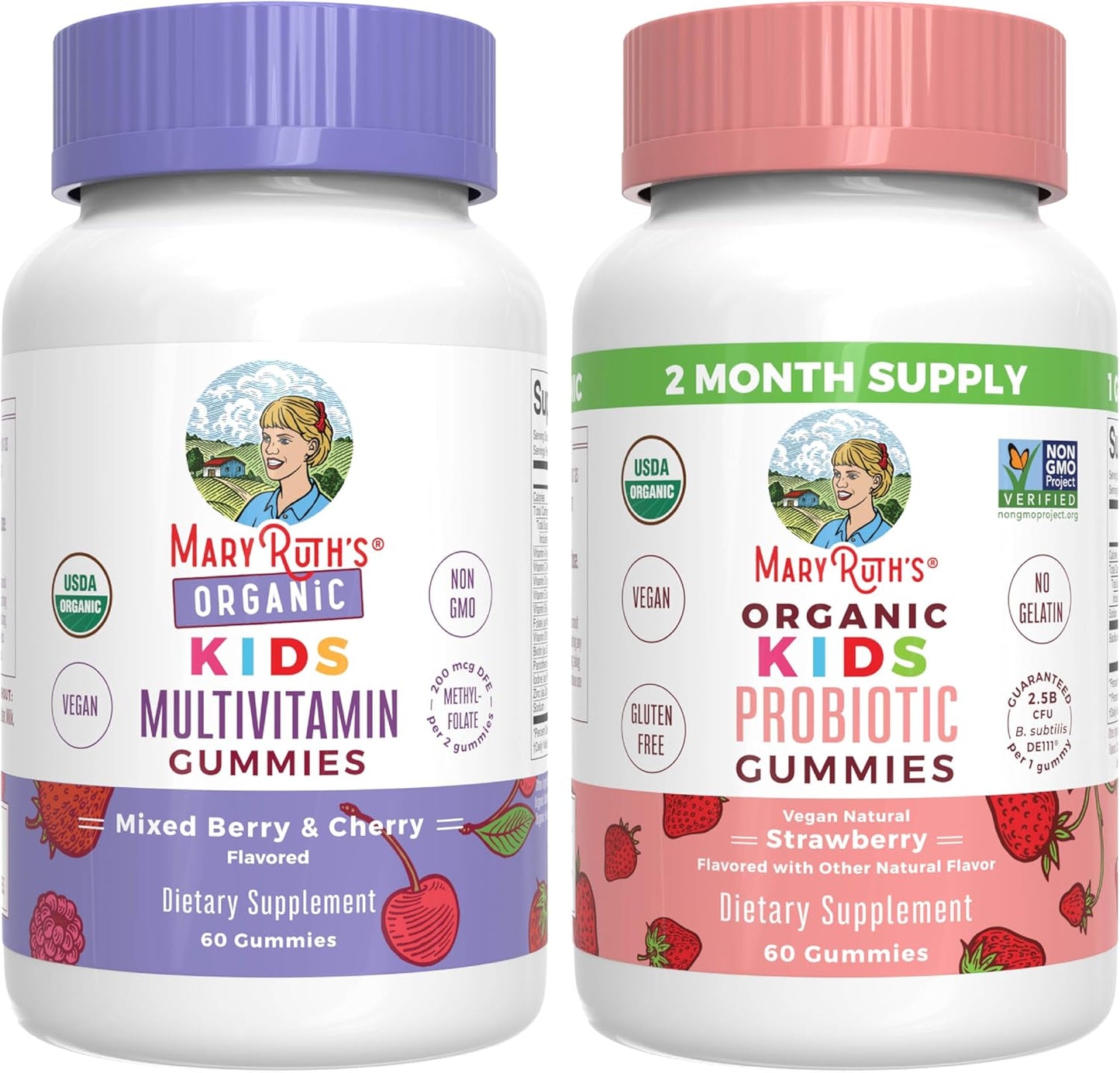 organic-kids-multivitamin-probiotic-gummies---mixed-berry-cherry-strawberry---usda-certified-gelatin-free---immunity-gut-health-support---vegan-non-gmo-1