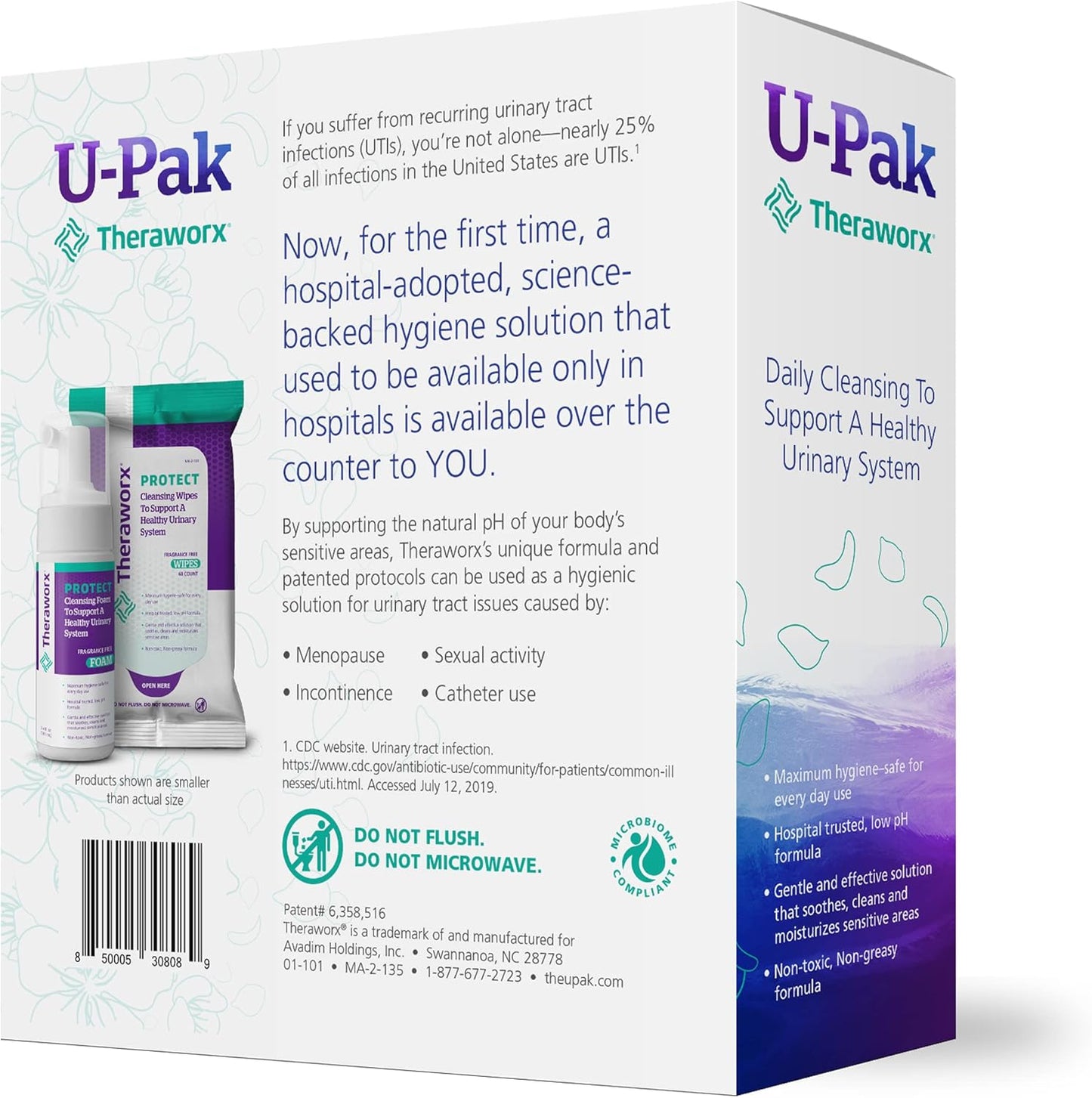 theraworx-protect-u-pak-urinary-health-bundle-60-ct-wipes-34-oz-hygiene-foam-3