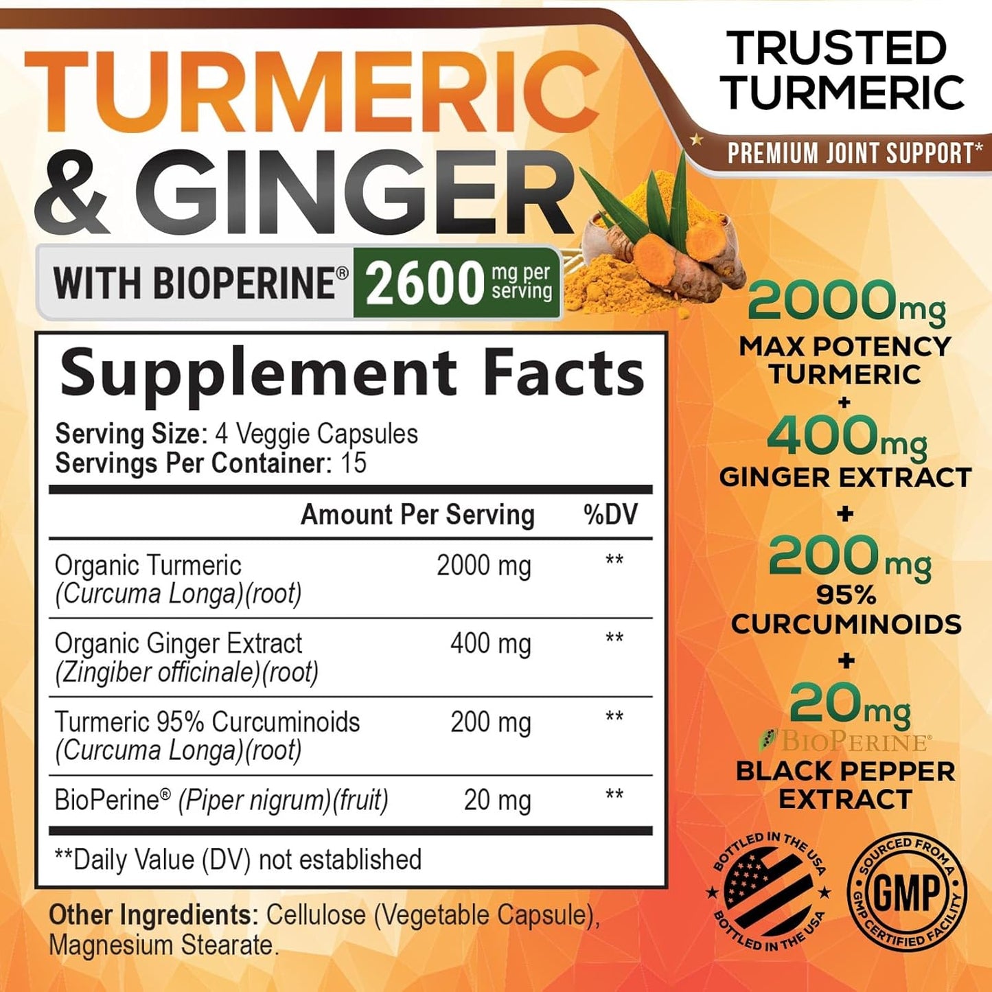 turmeric-curcumin-supplement-with-ginger-bioperine-for-joint-support-antioxidant---2600mg-95-curcuminoids---non-gmo---60-capsules-2