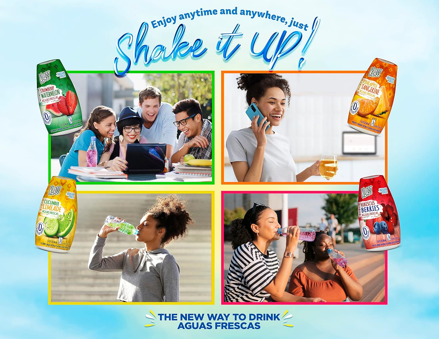 klass-aguas-frescas-water-enhancers-variety-pack---4-pack-162-oz-each-makes-24-servings---delicious-fruit-flavors-for-refreshing-drinks-5