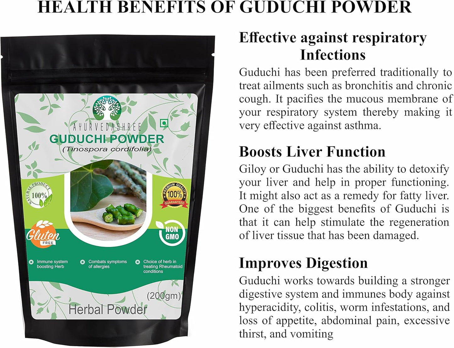 200g-ayurvedashree-giloy-powder---herbal-immune-support-with-tinospora-cordifolia---non-gmo-gluten-free---100-natural---boosts-immune-system-2