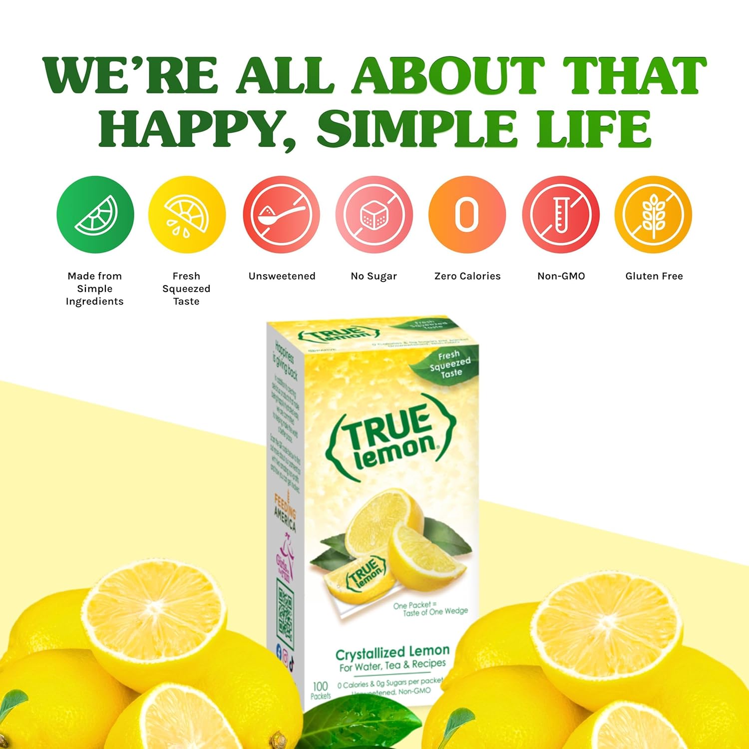 true-citrus-true-lemon-water-enhancer-bulk-dispenser---100-count-pack-of-1---sugar-free-lemon-flavoring-powder-packets---0-calorie-drink-mix-1