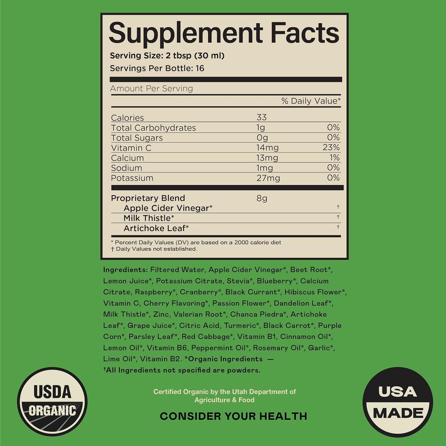 16oz Natural Gallbladder, Chanca Piedra, and Liver Complete Bundle - Complete Natural Products - Espot.com.au
