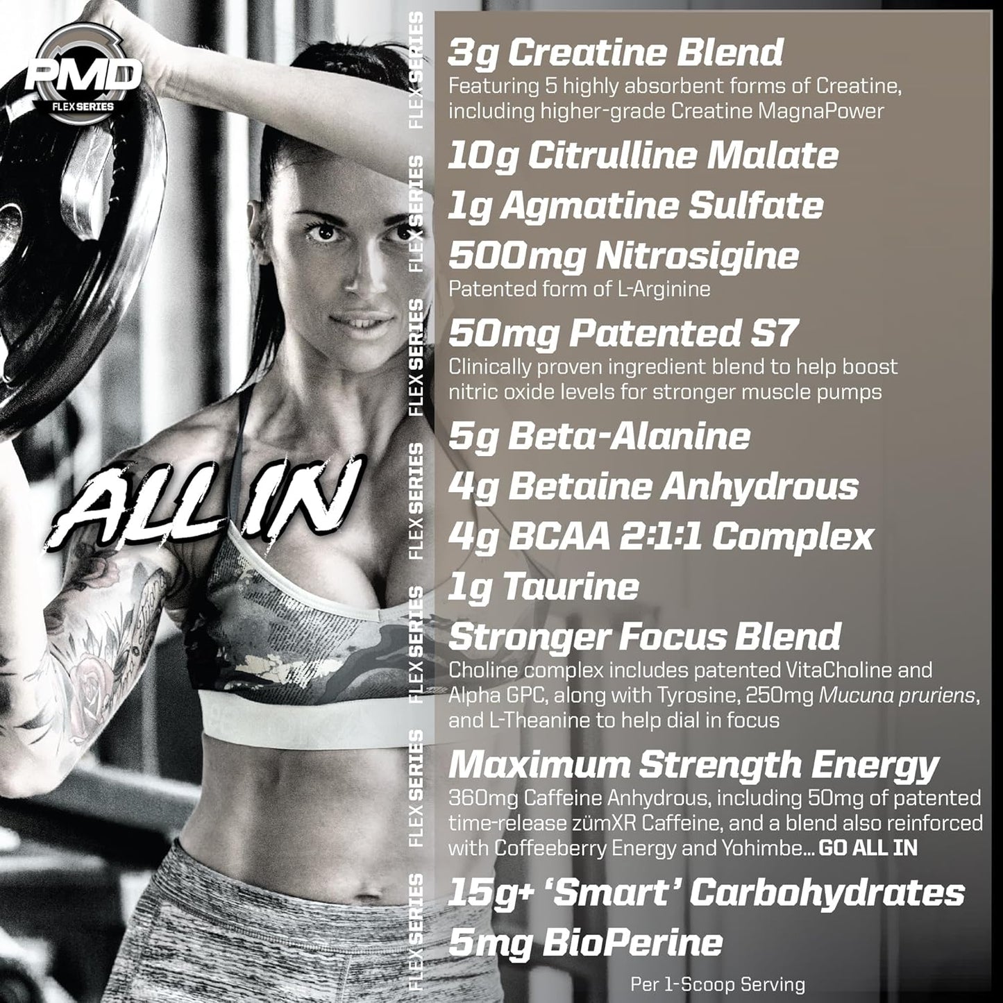 pmd-sports-pump-fuel-all-in-insanity---strawberry-watermelon-pre-workout-powder-for-maximum-energy-focus---ultimate-muscle-pump-supplement-with-creatine-beta-alanine---20-servings-4