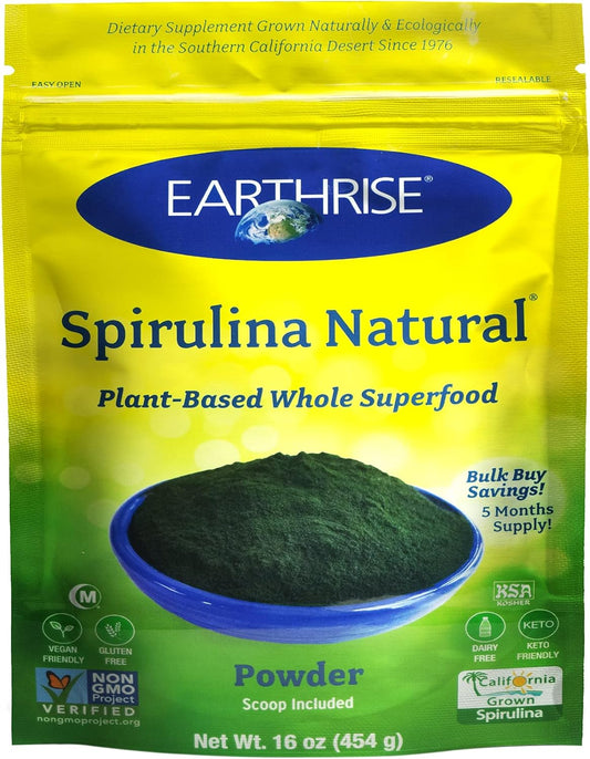 earthrise-spirulina-natural-powder-16oz---premium-california-grown-vegan-superfood---gluten-free-keto-friendly-non-gmo---rich-in-vitamins-minerals---1-lb-pack-1