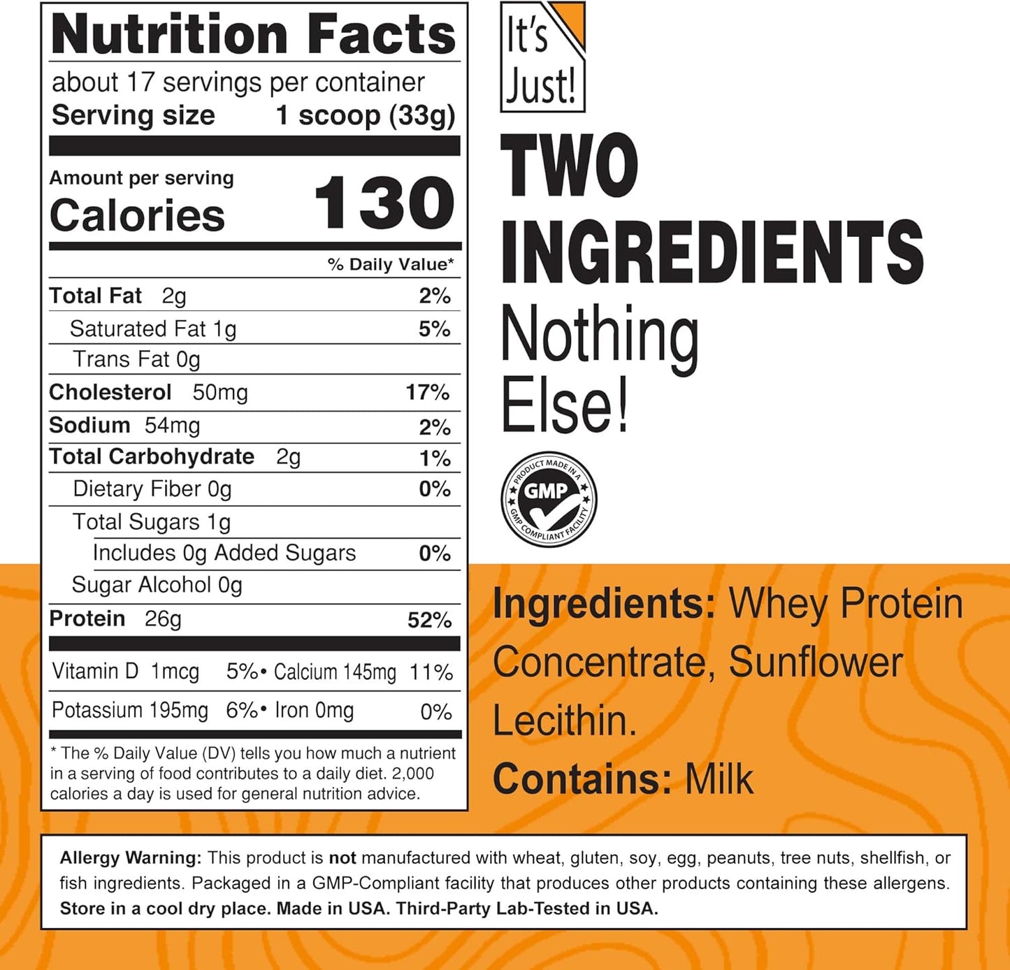 premium-usa-made-100-whey-protein-concentrate-wpc-80---unflavored-no-added-flavors-or-sweeteners---25lb-7