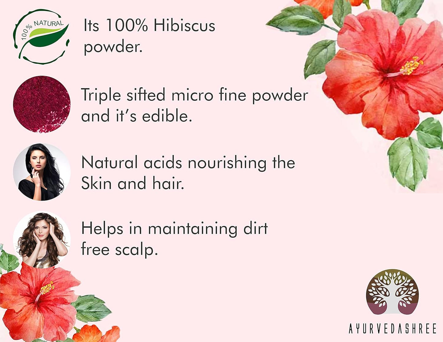 organic-hibiscus-flower-powder-200g---hair-mask-refreshing-tea-non-gmo-vegan-gmp-certified-gluten-free---ayurvedic-hibiscus-sabdariffa-phool-powder-2