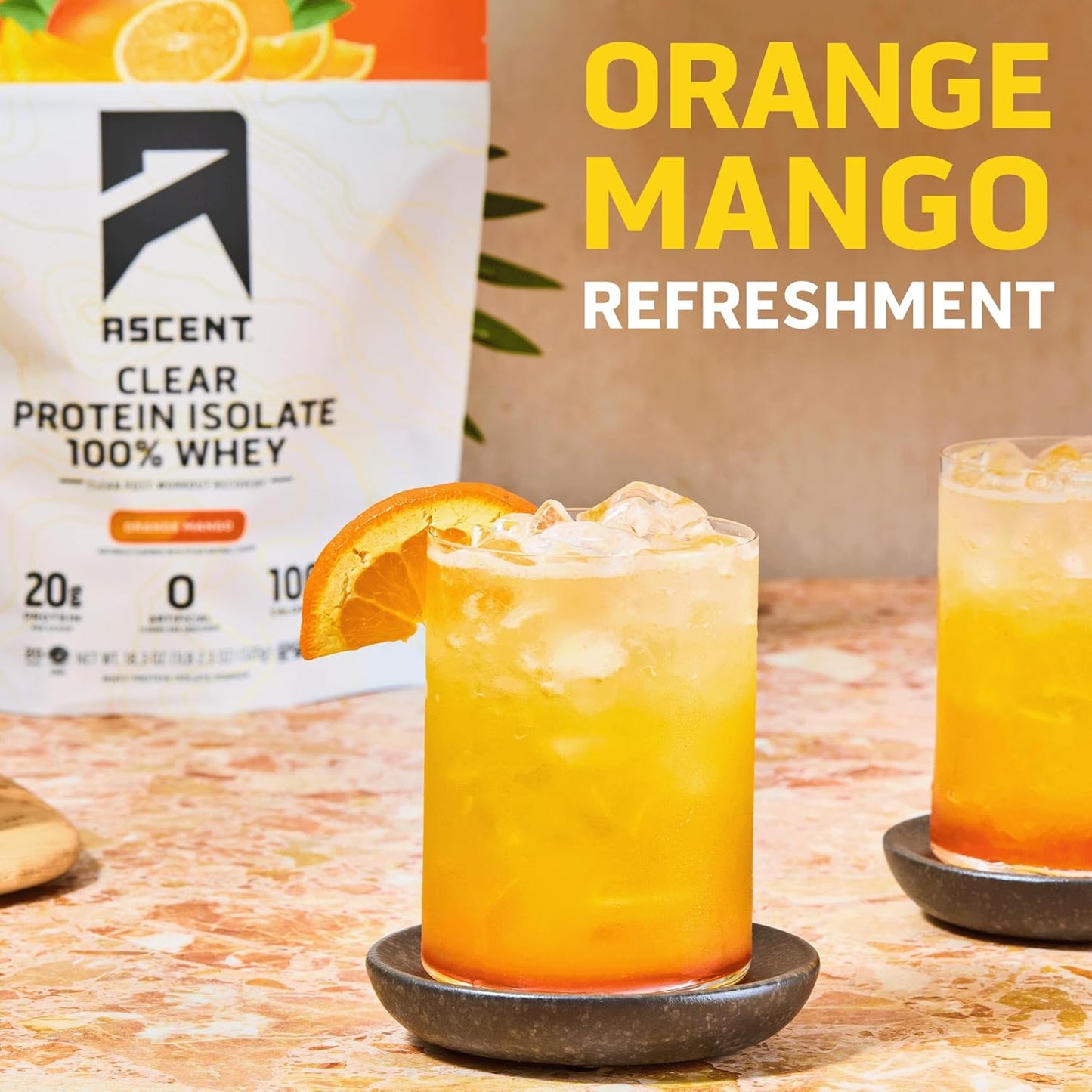 Orange Mango Clear Whey Protein Isolate for Optimal Ascent Performance - Espot.com.au