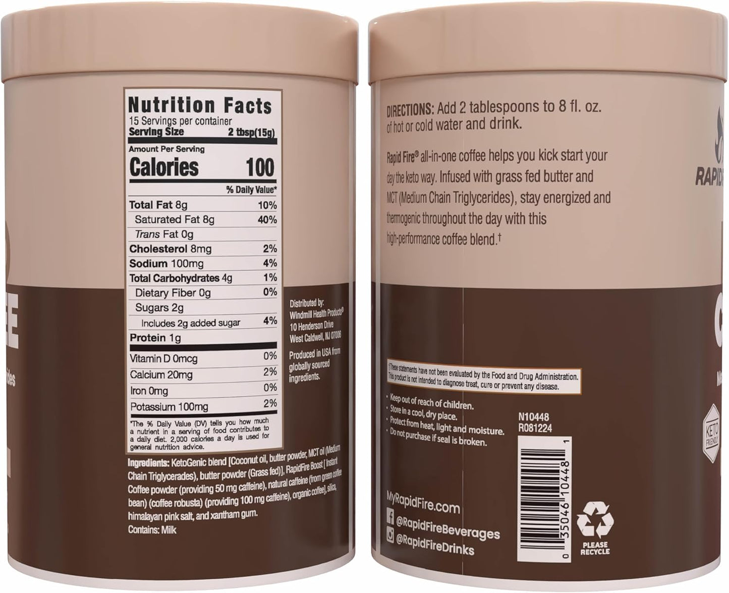 fair-trade-instant-keto-coffee-mix-canister---original-flavor-793-oz---supports-energy-and-metabolism---15-servings---ideal-for-ketogenic-diet-and-weight-loss-2