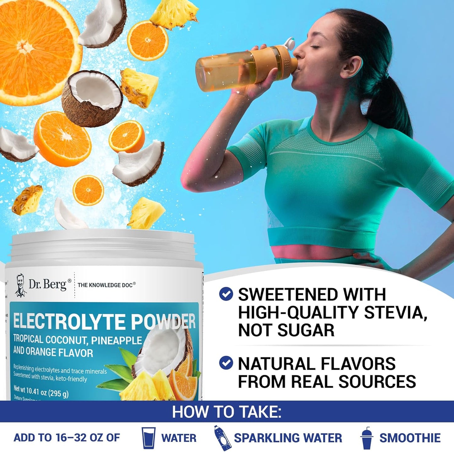 dr-berg-zero-sugar-hydration-keto-electrolyte-powder-with-1000mg-potassium-pink-himalayan-salt---tropical-coconut-pineapple-orange-drink-supplement---50-servings-6