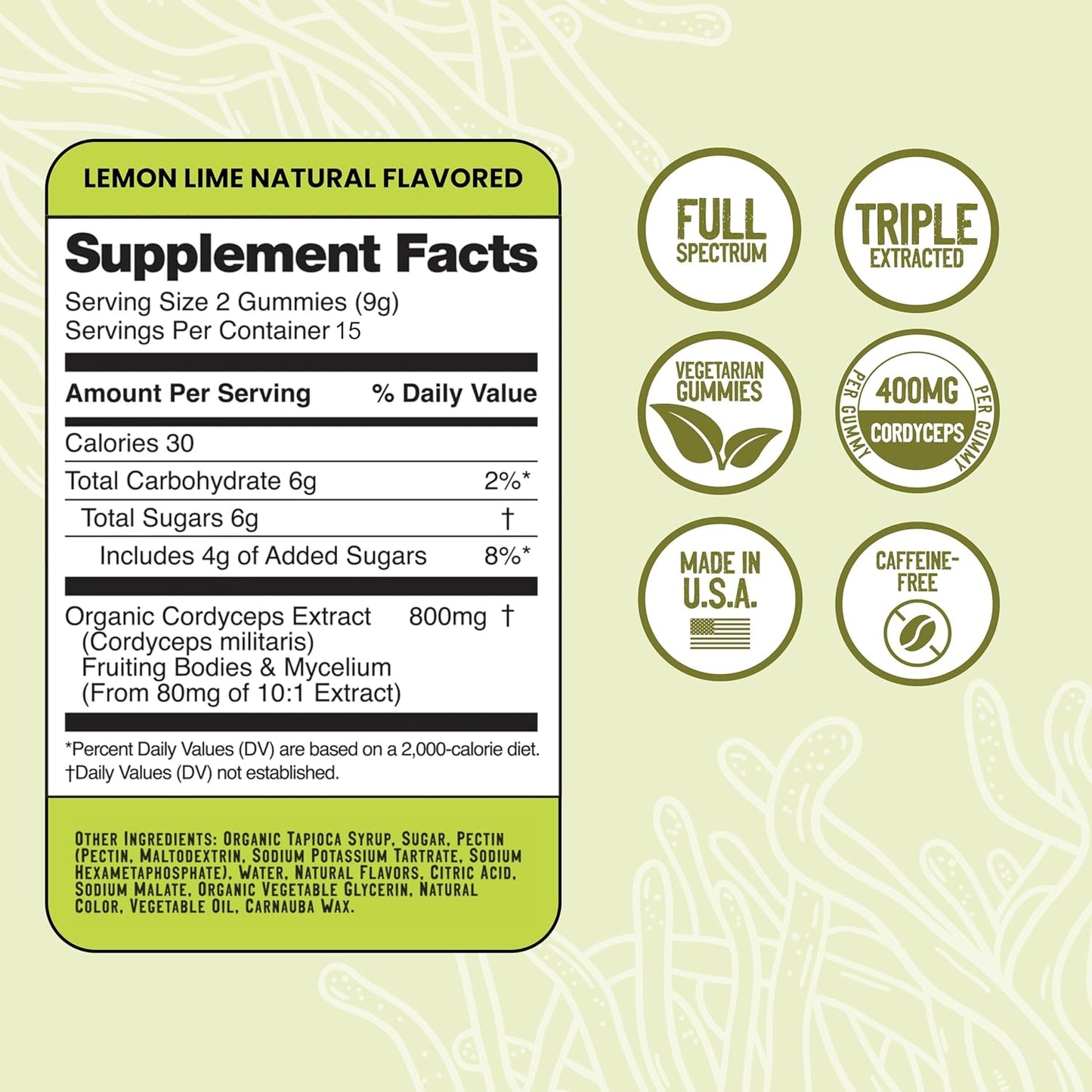 troomy-boost-cordyceps-mushroom-gummies---natural-nootropics-for-hyper-focus---supports-active-lifestyle---lemon-lime-flavor---30-count-4