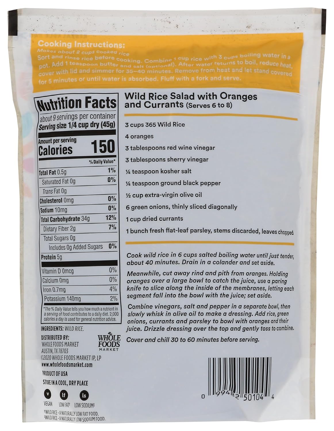 whole-foods-market-365-organic-wild-rice---14-ounce-pack-2