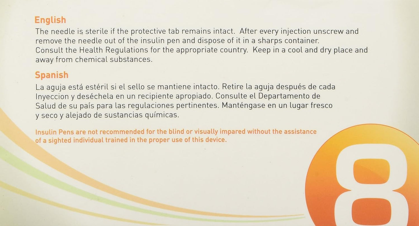 comfortez-insulin-pen-needles-31g-8mm---100-count-box---clever-choice---comfortable-injection-experience-3