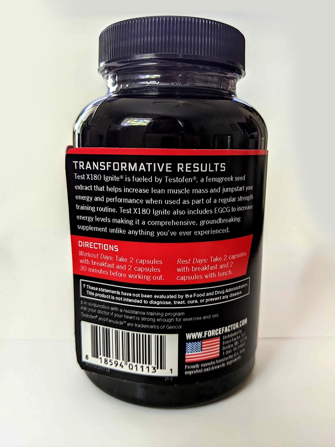 test-x180-ignite-total-testosterone-booster-for-men---build-lean-muscle-boost-energy-performance---120-count---includes-fenugreek-seed-green-tea-extract-9