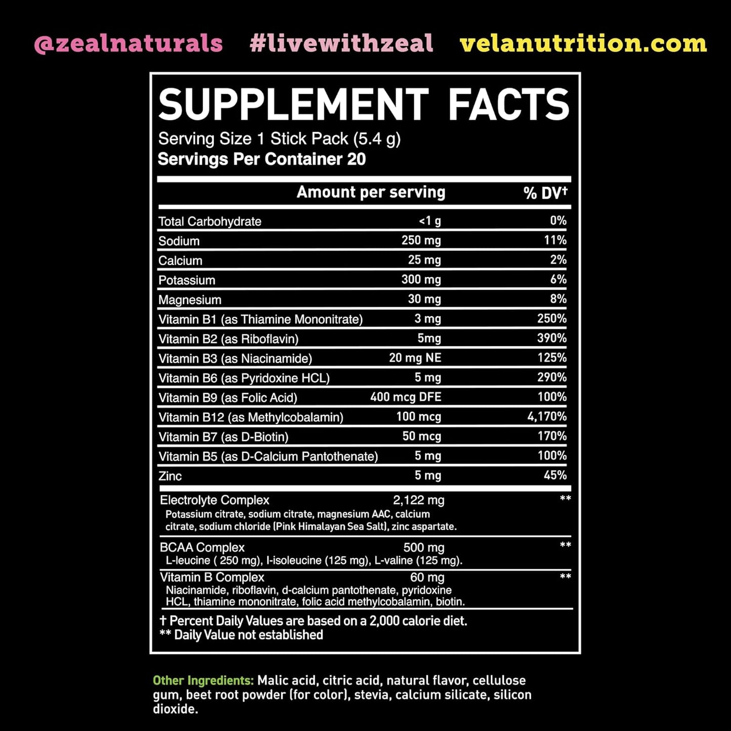 zeal-naturals-lemon-berry-electrolyte-powder-packets---20-packets-with-bcaas-b-vitamins-potassium-zinc-magnesium-for-hydration---sugar-free-keto-electrolyte-supplement-4
