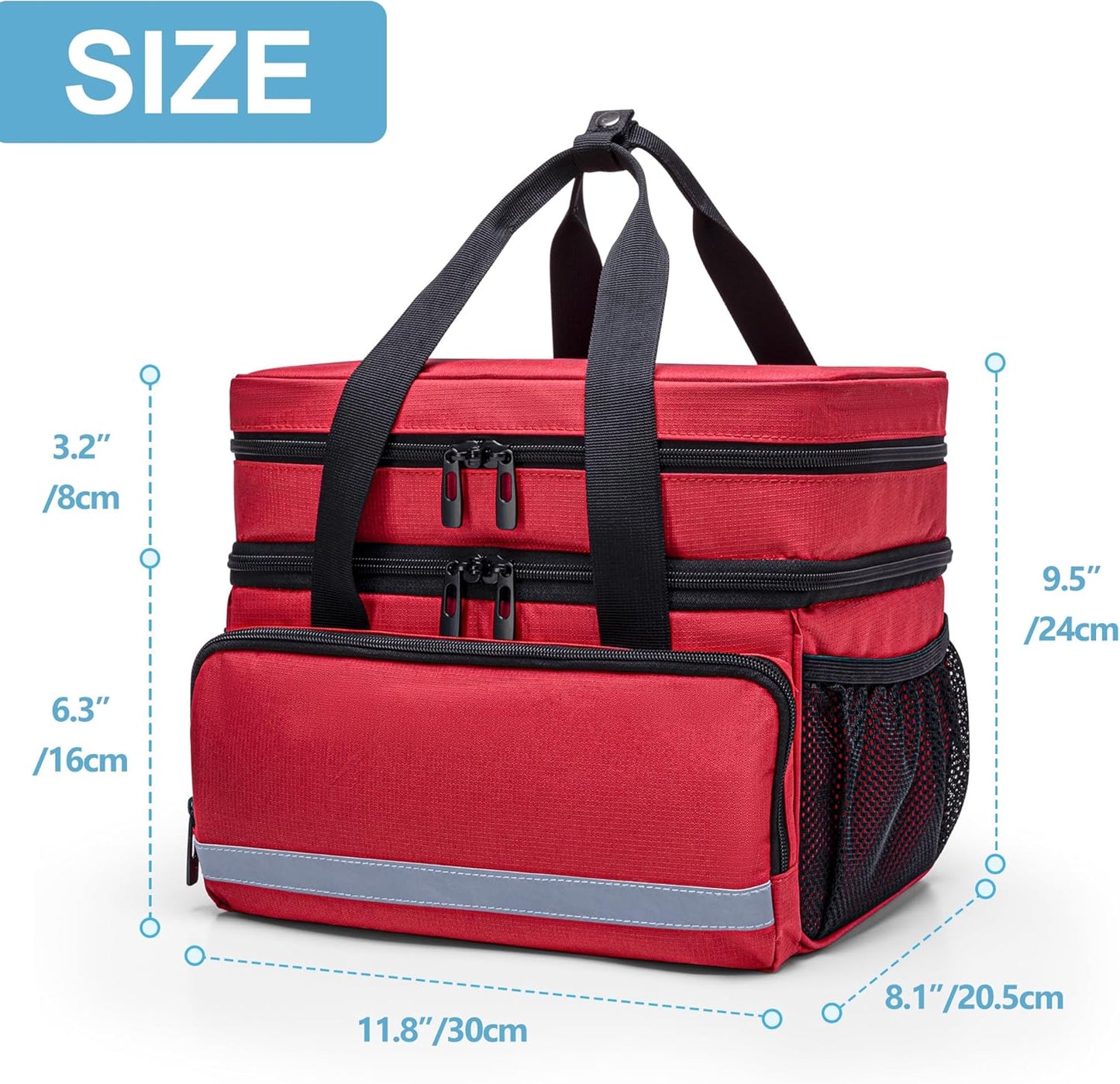 curmio-double-layers-pill-bottle-organizer-bag-with-lockable-zippers---red-travel-friendly-medication-storage-case-for-prescription-bottles-and-medical-supplies-6