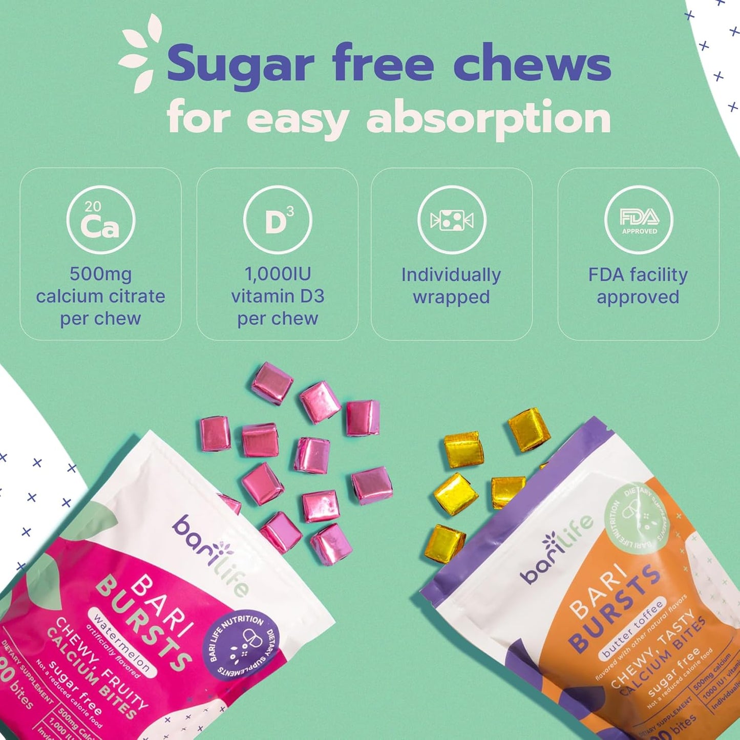 bari-life-bariburst-calcium-citrate-chews-with-vitamin-d3-for-bariatric-patients-butter-toffee-flavor---1000-iu-vitamin-d3-4